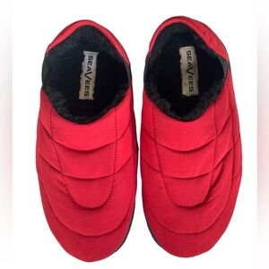 SeaVees Apres Puff Slip On Red Size 11​​​